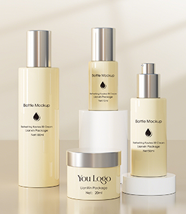 cosmetic bottles set